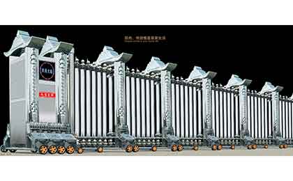 伸缩门